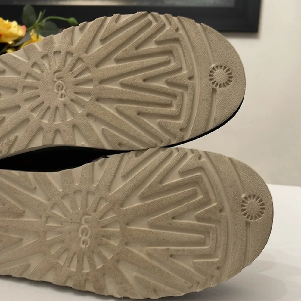 UGG NEUMEL PLAID WOOL BLACK RED CLASSIC BOOTS MENS SIZE 10 - Picture 15 of 16